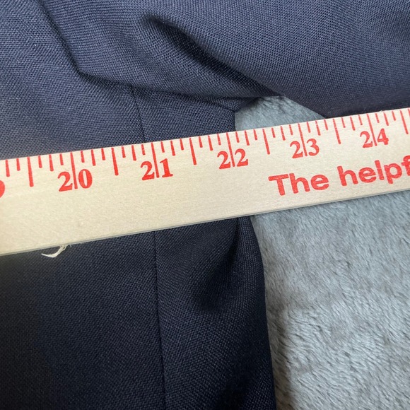 Polo University Club by Ralph Lauren Mens Navy Wool Blazer Gold Buttons Size 44R - Picture 6 of 13